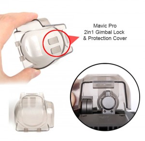 DJI Mavic Pro Round 2in1 Gimbal Lock and Protection Cover