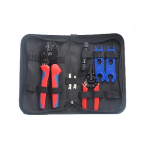 Solar PV MC4 Connectors Crimping Tool & Stripper Tool Kits Set