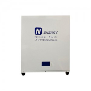 Nenergy 48V 100Ah 4.8kWh LiFePo4 Wall Mount Battery