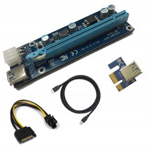 PCIx 1x - 16x Riser Adapter for Mining Graphics Card Adapter