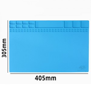 Silicone Heat Resistant Working Mat 40.5 x 30.5cm W-220 Magnetic