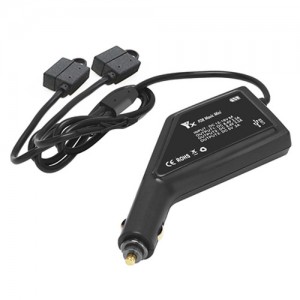 Yx Car Charger for DJI Mavic Mini Dual Battery with USB Port