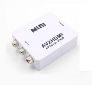 AV to HDMI Adapter RCA to HDMI Video Converter Adapter