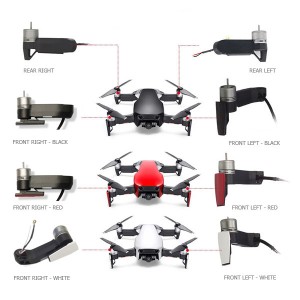 DJI Mavic Air Arm with Motor Replacement Repairs - Front & Rear Arm for Mavic Air