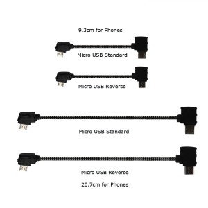 DJI Mavic Pro Remote Controller RC Cable Micro USB to Micro USB Cable for Android Phone Tablet
