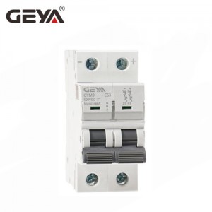 GEYA Solar PV DC Circuit Breaker 500V 63A 2P GYM9-DC 63A